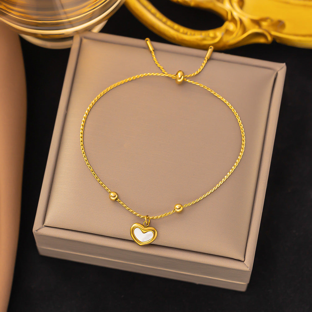 Sweetheart Gold Plated Bracelet