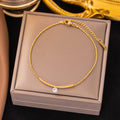 Dainty Gold Anklet