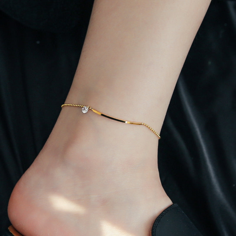 Dainty Gold Anklet