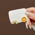 Cutesy Flower and Bee Mismatched Studs