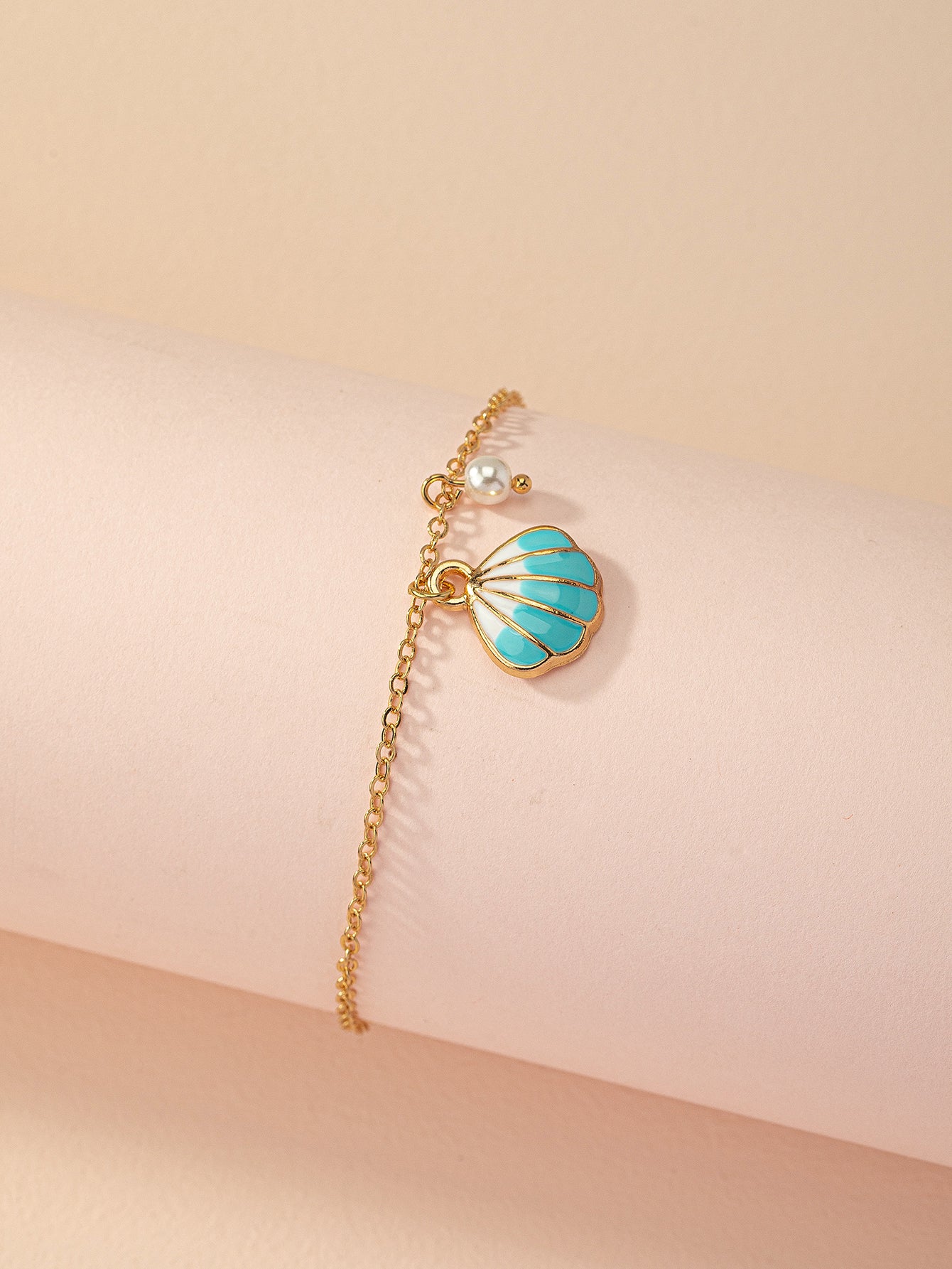 Turquoise Shell Anklet