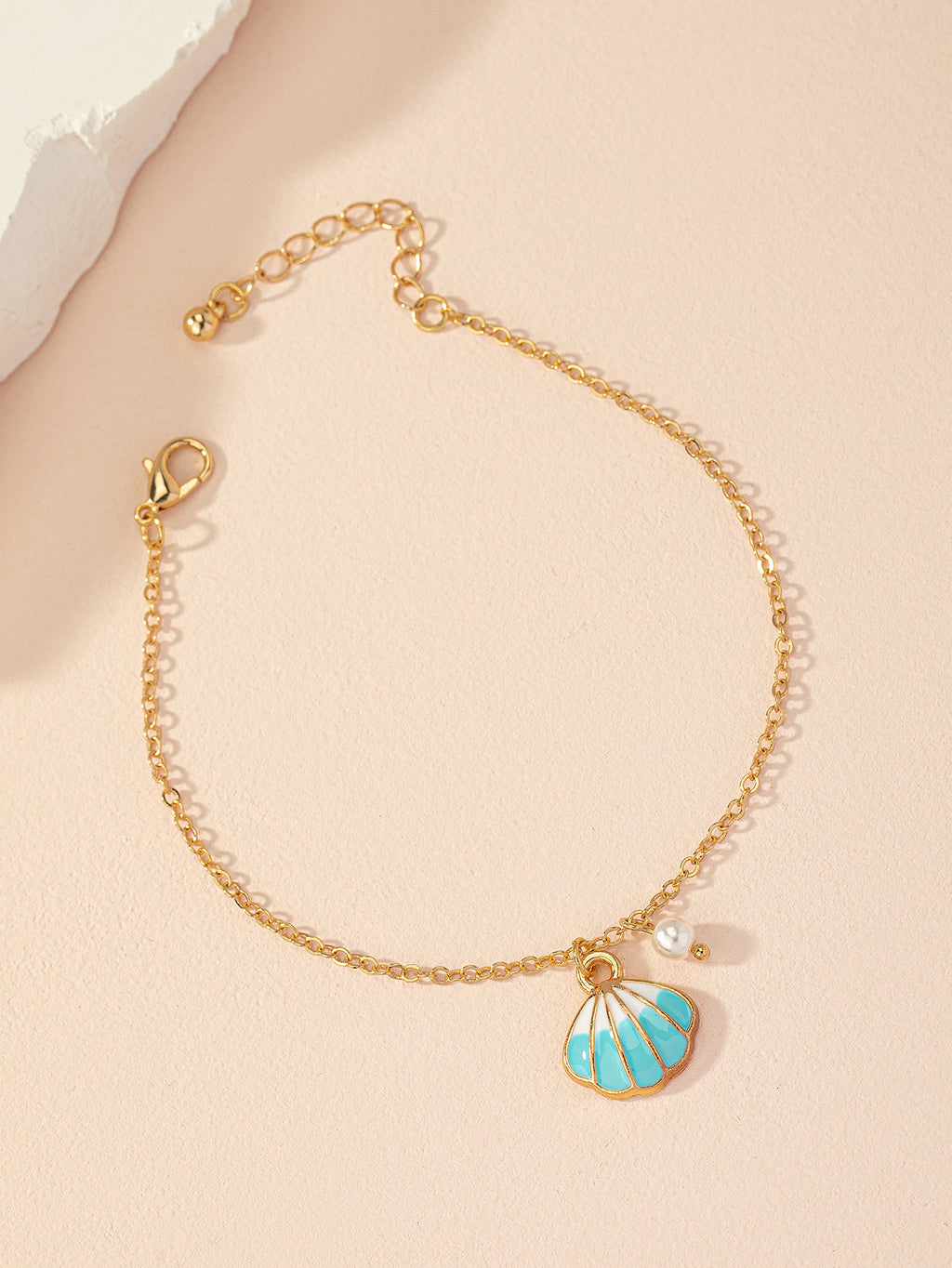 Turquoise Shell Anklet
