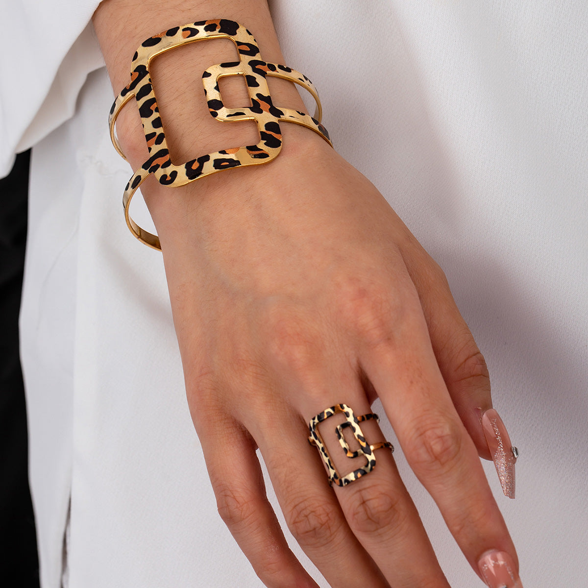 Savannah Link Bracelet & Ring Set