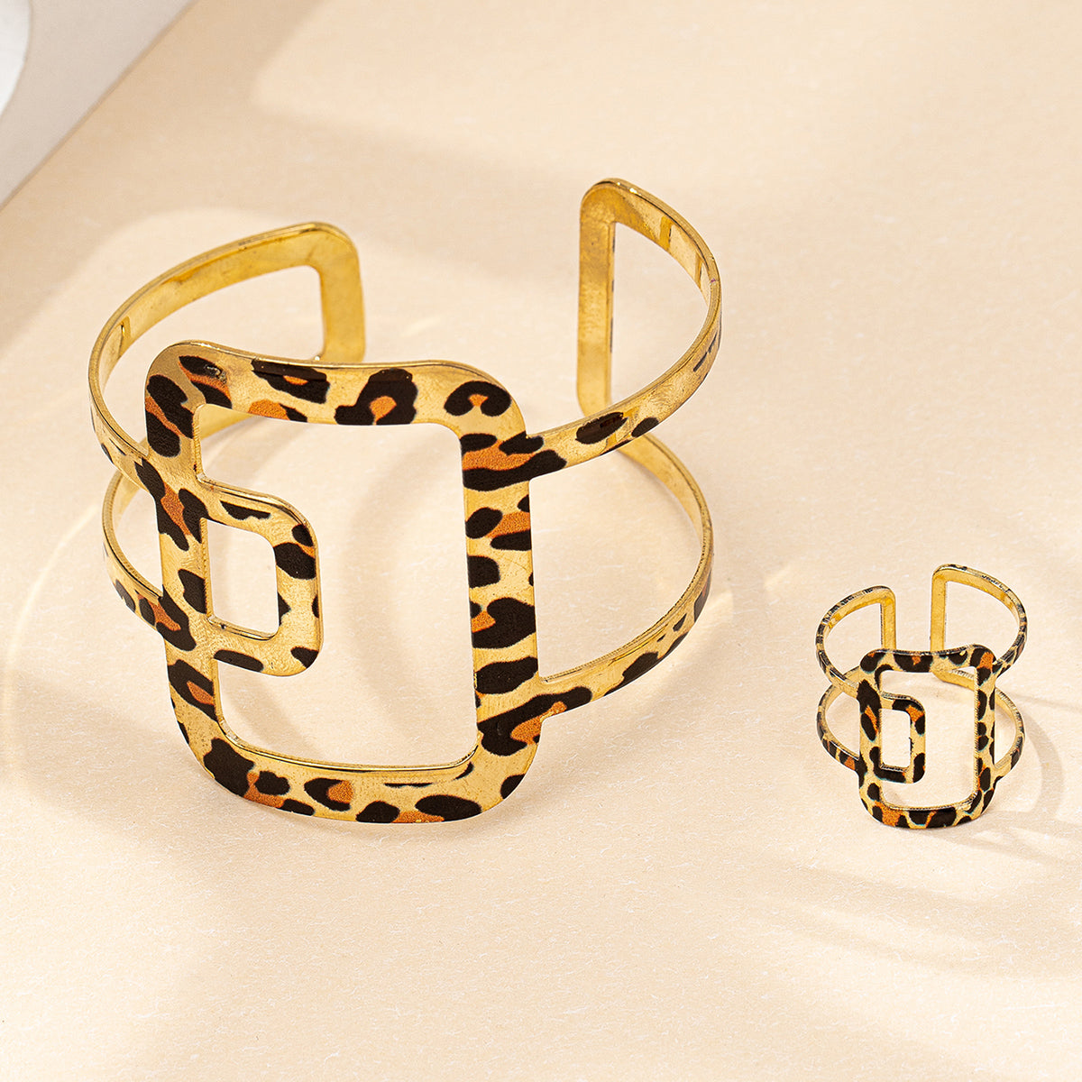 Savannah Link Bracelet & Ring Set