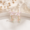 Blush Blossom Drop Earrings