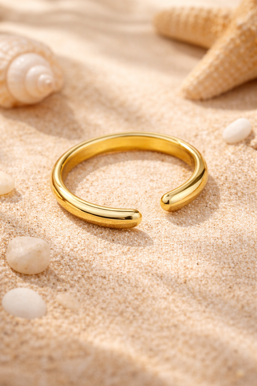 Adjustable Gold Toe Ring