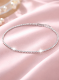 925 Silver Plated Anklet