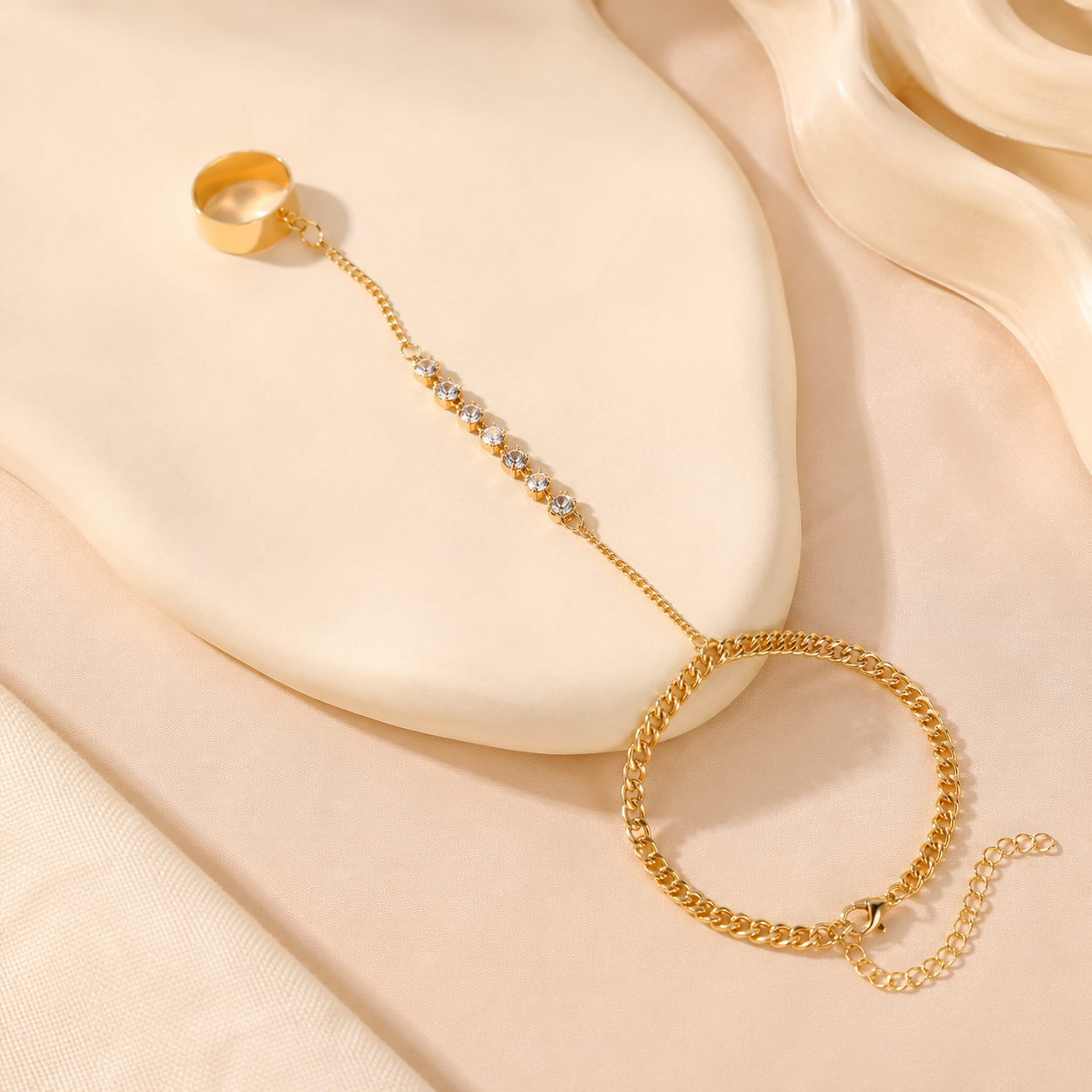Golden Aurora Hand Chain