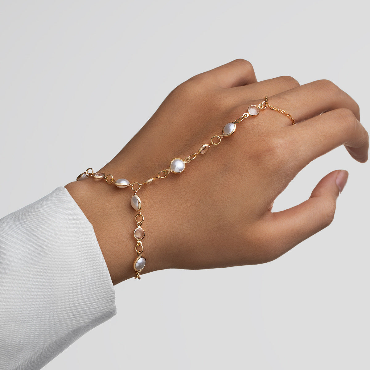Moonlight Handchain Bracelet