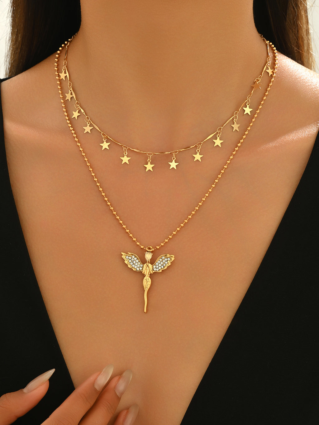 Celestial Angel Necklace