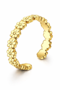 Gold Daisy Adjustable Toe Ring
