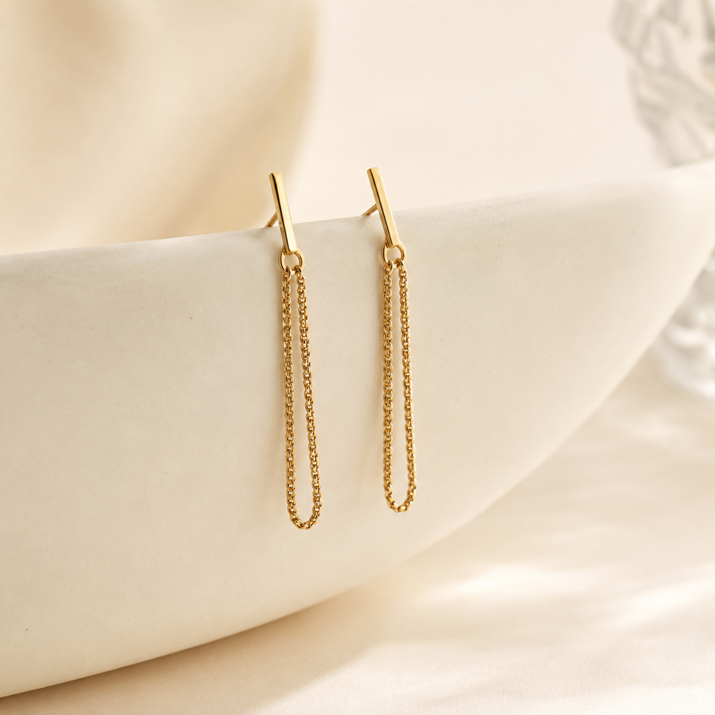 Chain Drop Earrings