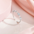 Silver Meadow Daisy Ring