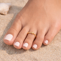 Adjustable Gold Toe Ring