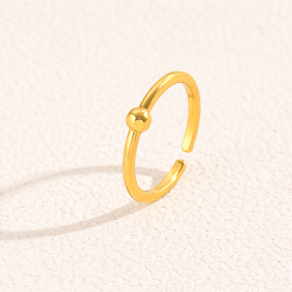 Adjustable Gold Toe Ring