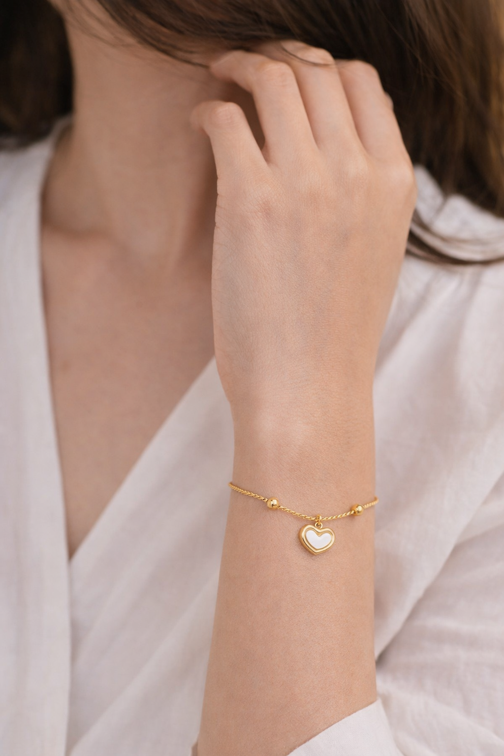 Sweetheart Gold Plated Bracelet