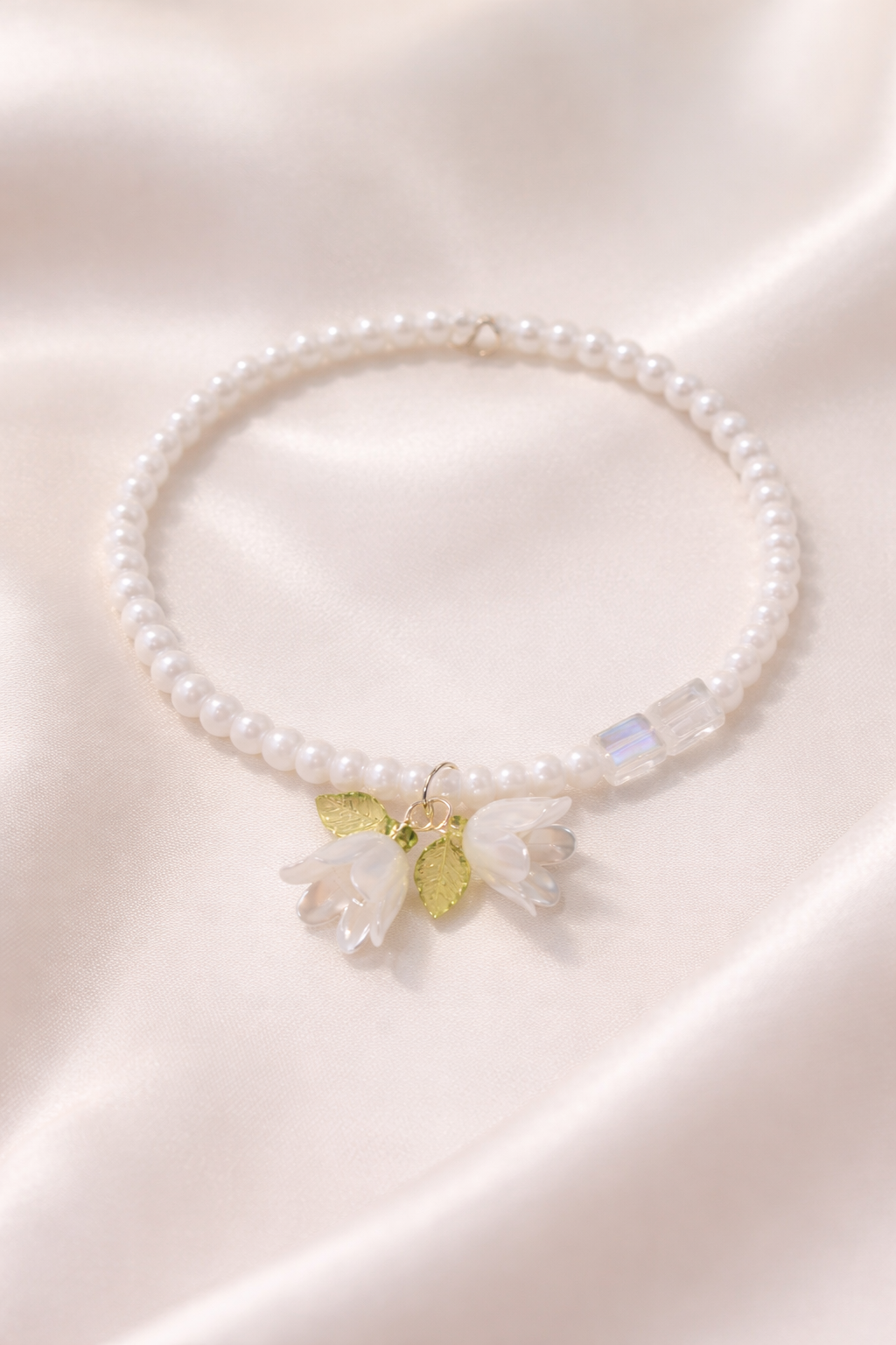 Lily of the Valley Pearl Bracelet