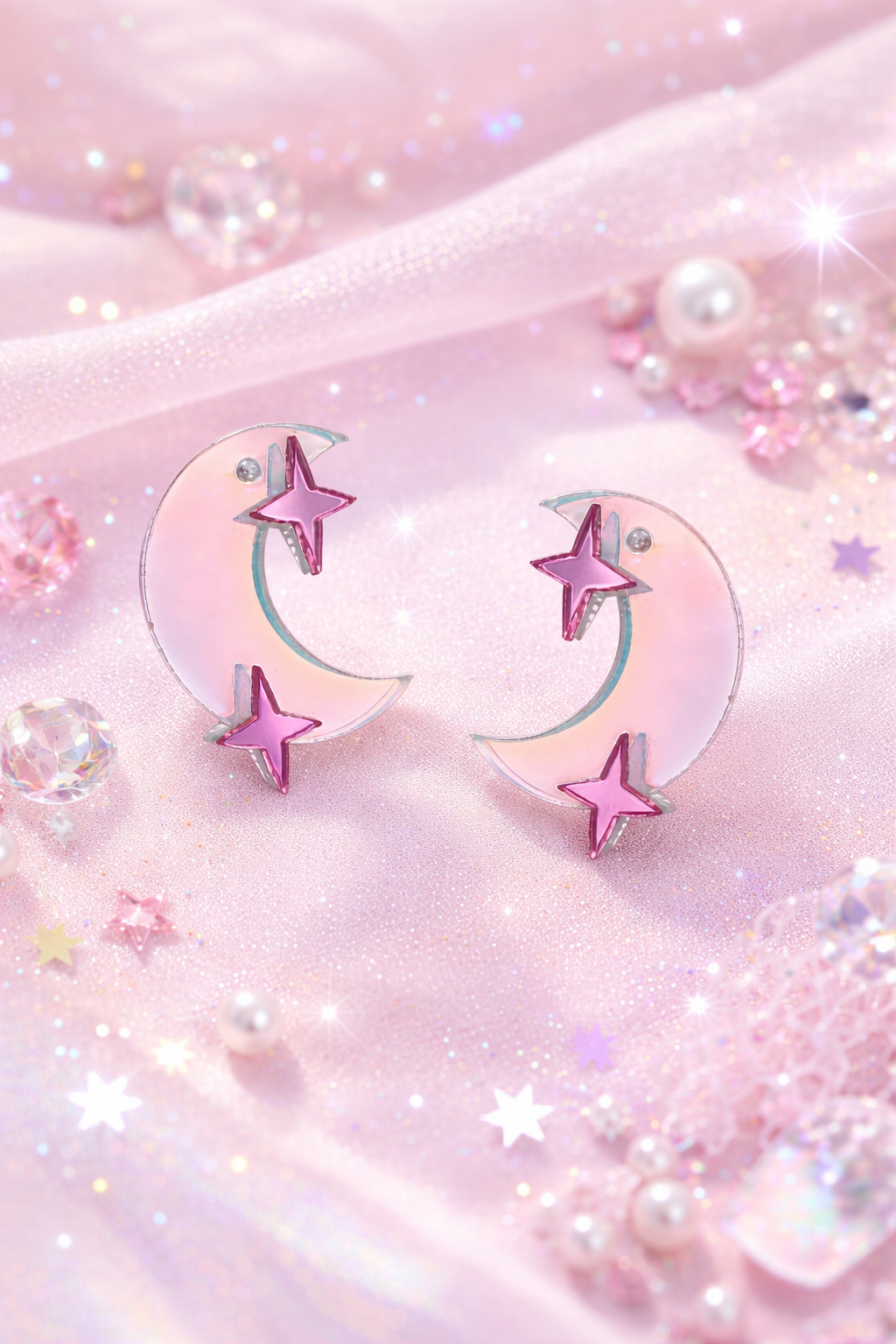 Moonbeam Star Studs
