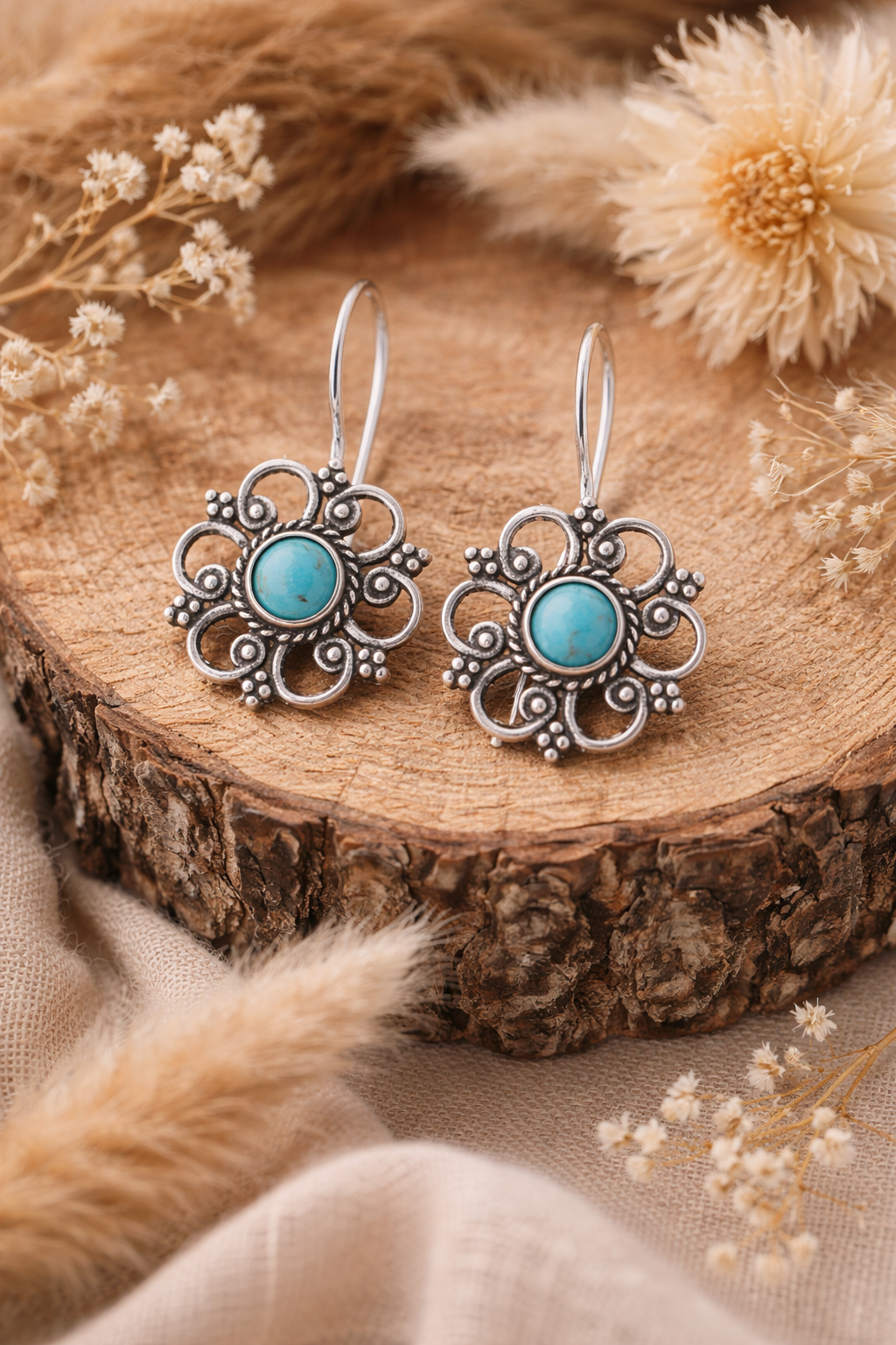 Turquoise Bloom Drops