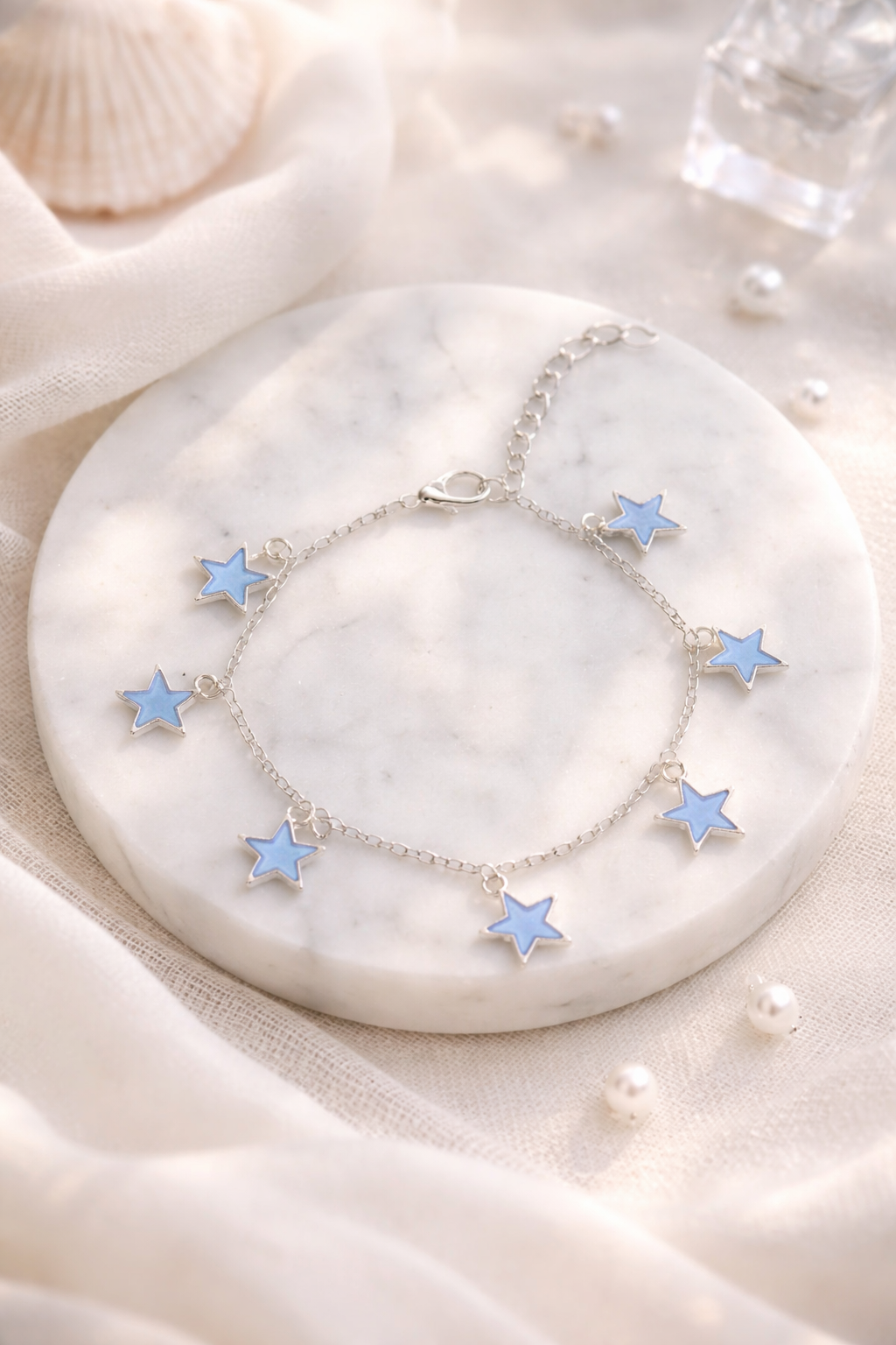 Glow in the Dark Star Anklet