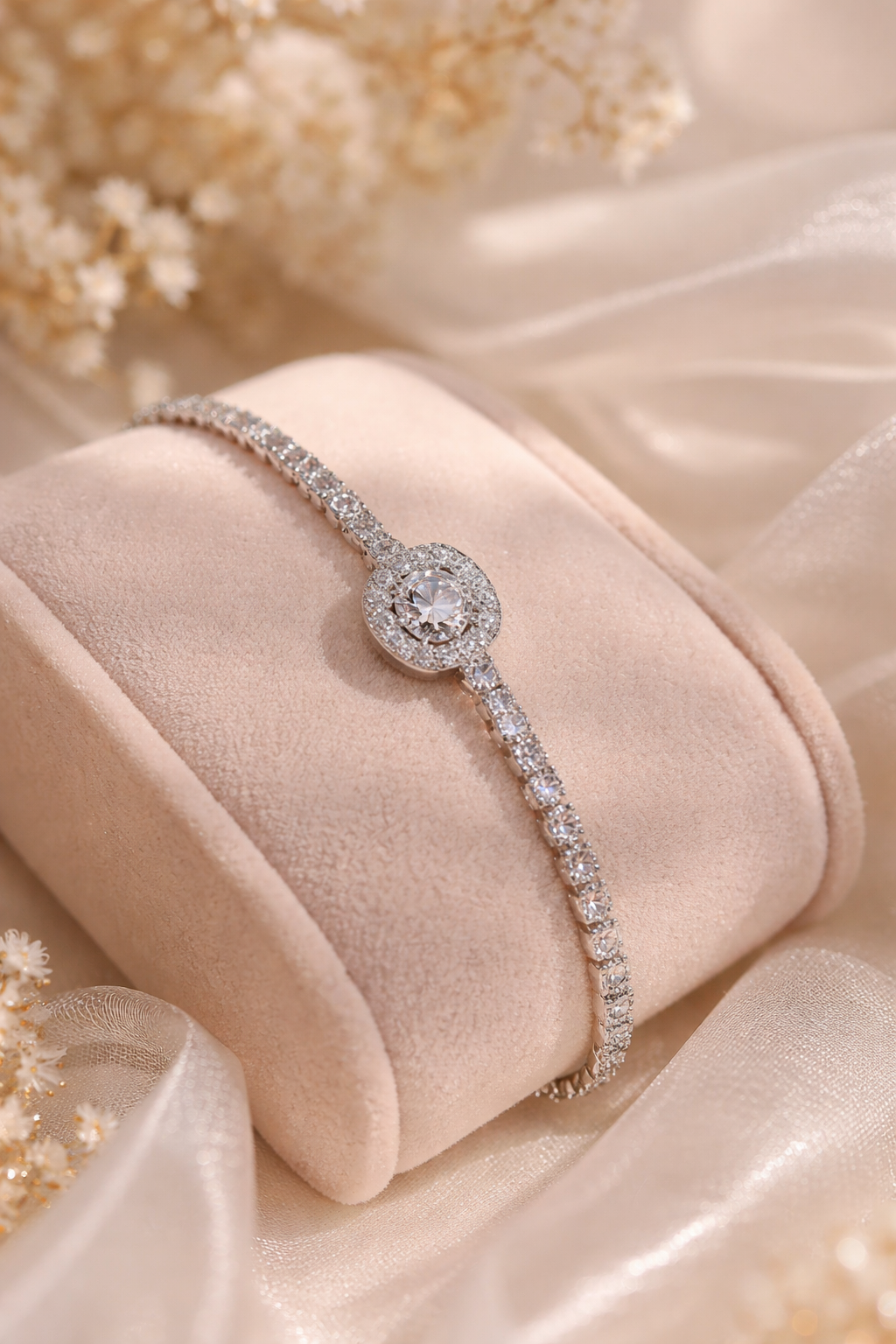 Crystal Halo Bracelet