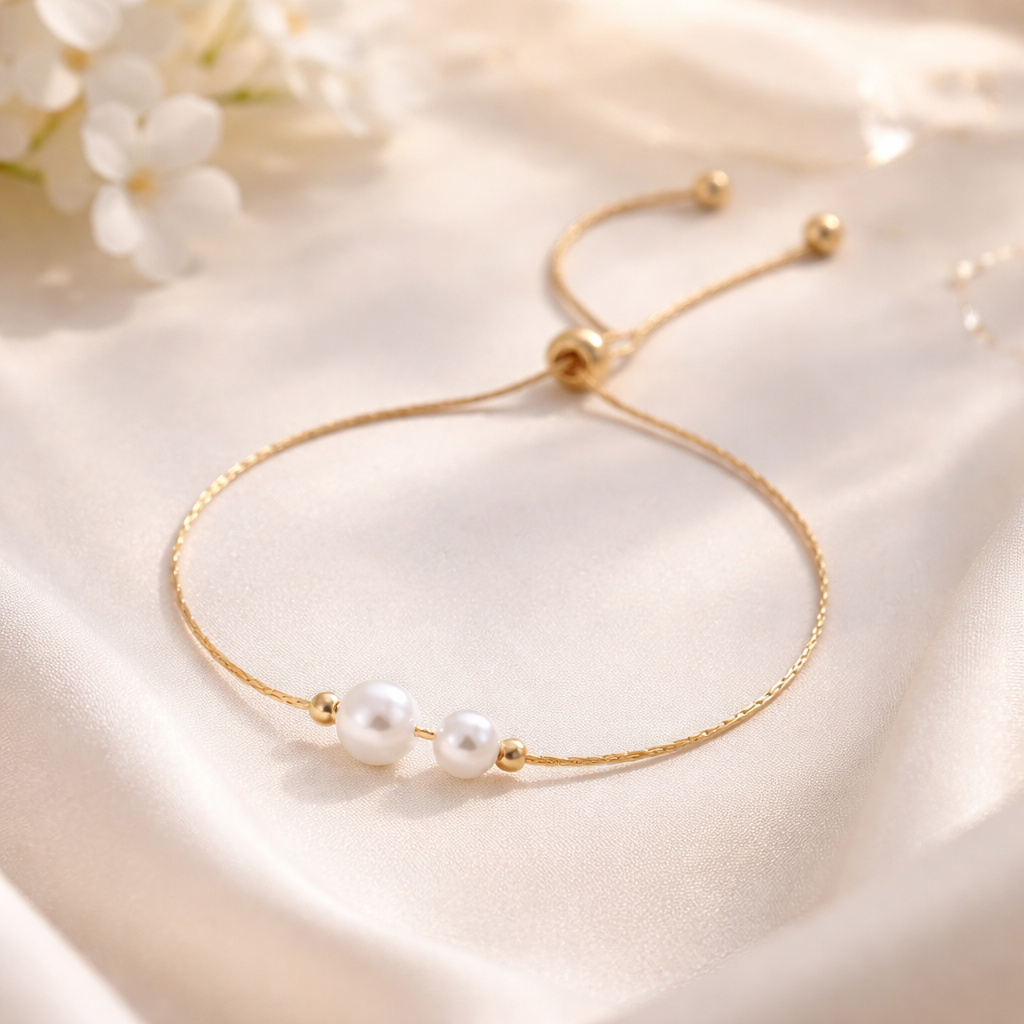 Delicate Pearl Bracelet