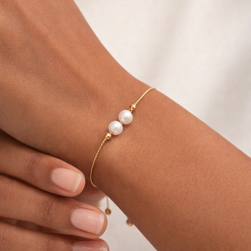 Delicate Pearl Bracelet