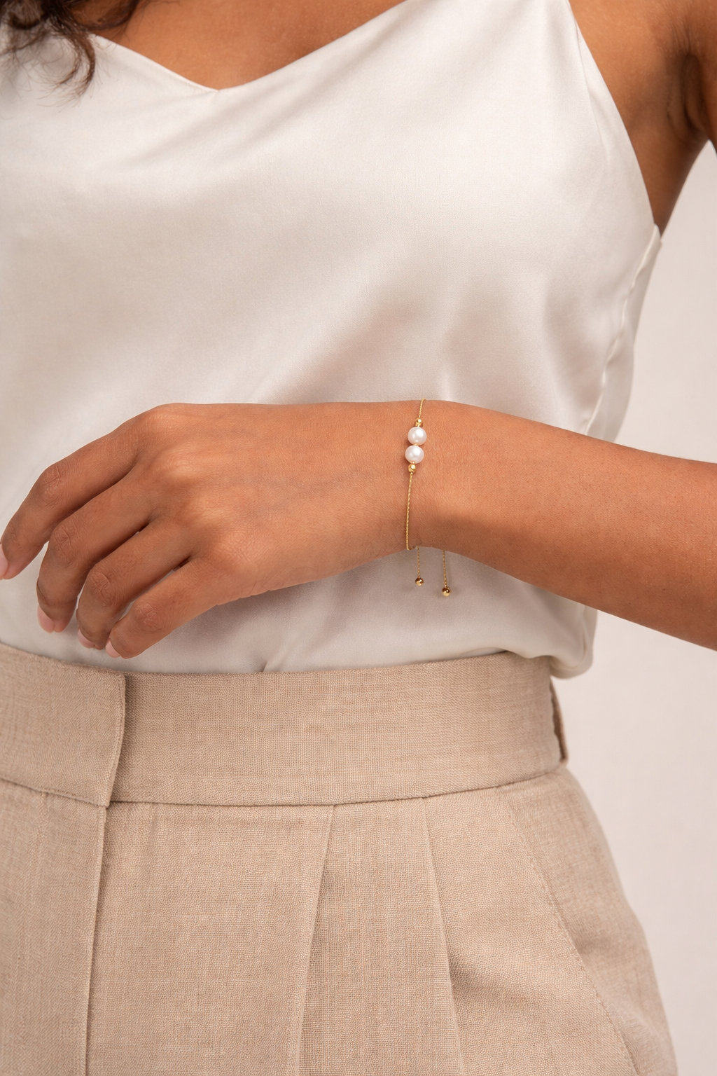 Delicate Pearl Bracelet