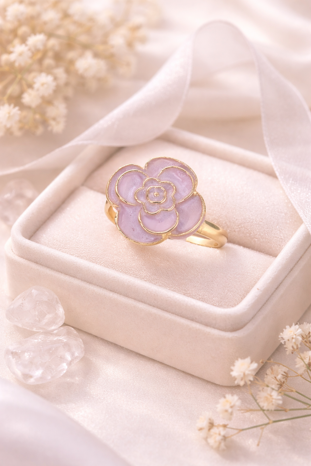 Lilac Bloom Ring