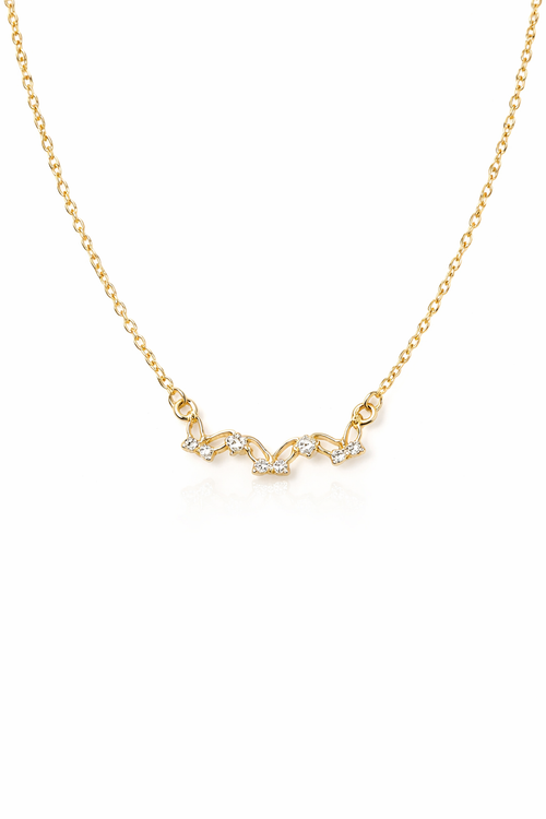 Crystal Butterfly Necklace