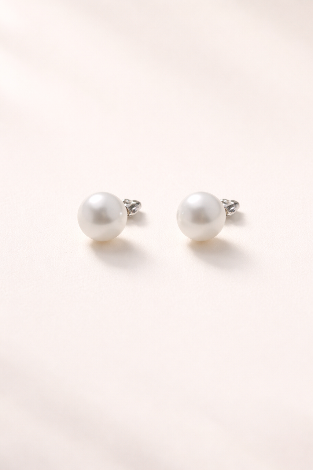 Classic Pearl Stud Earrings