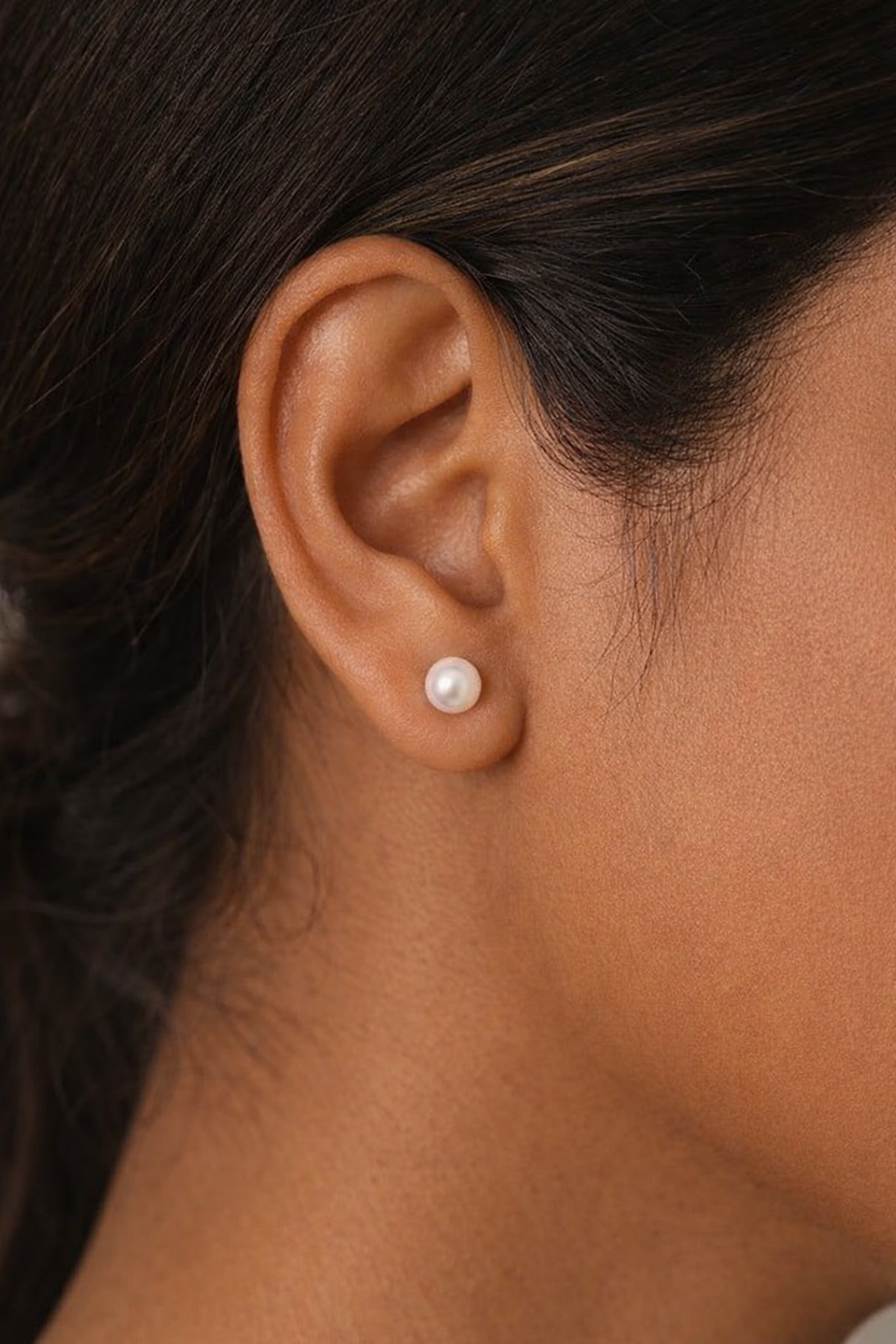 Classic Pearl Stud Earrings