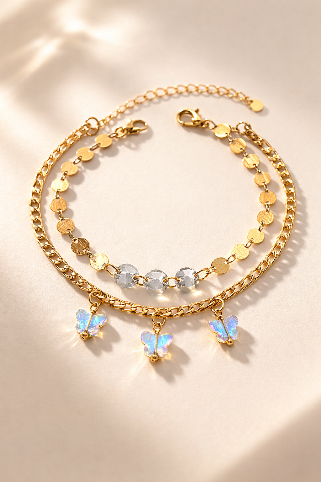 Sunny Flutter Anklet