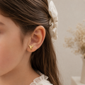 Golden Hummingbird Studs
