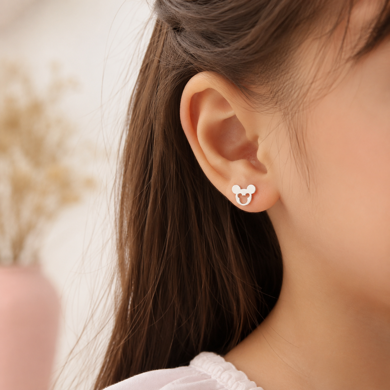Mickey Mouse Kids Stud Earrings