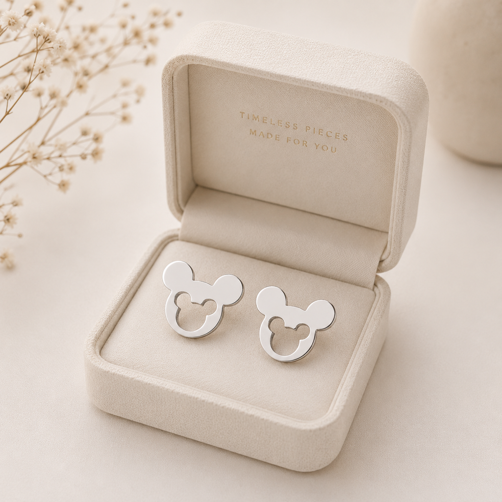 Mickey Mouse Kids Stud Earrings