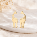 Golden Giraffe Studs