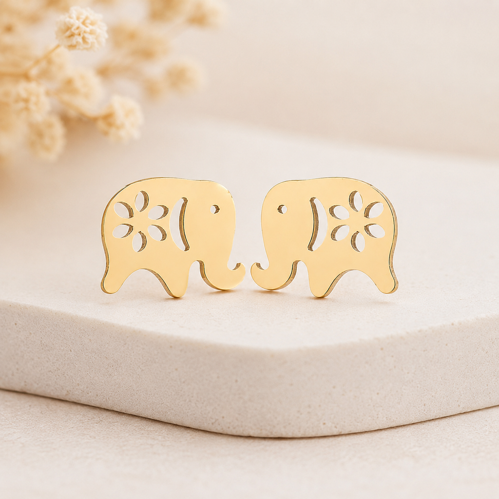 Sunny Elephant Studs