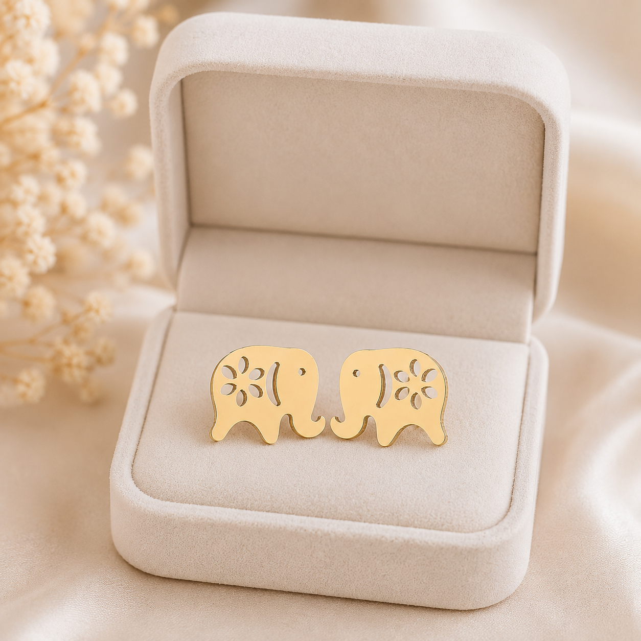 Sunny Elephant Studs