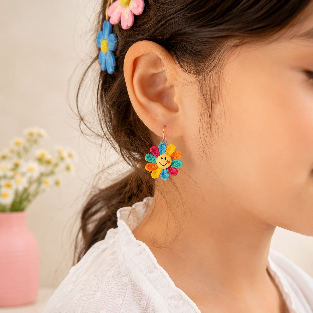 Happy Bloom Kids Earrings