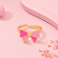 Candy Bow Adjustable Ring