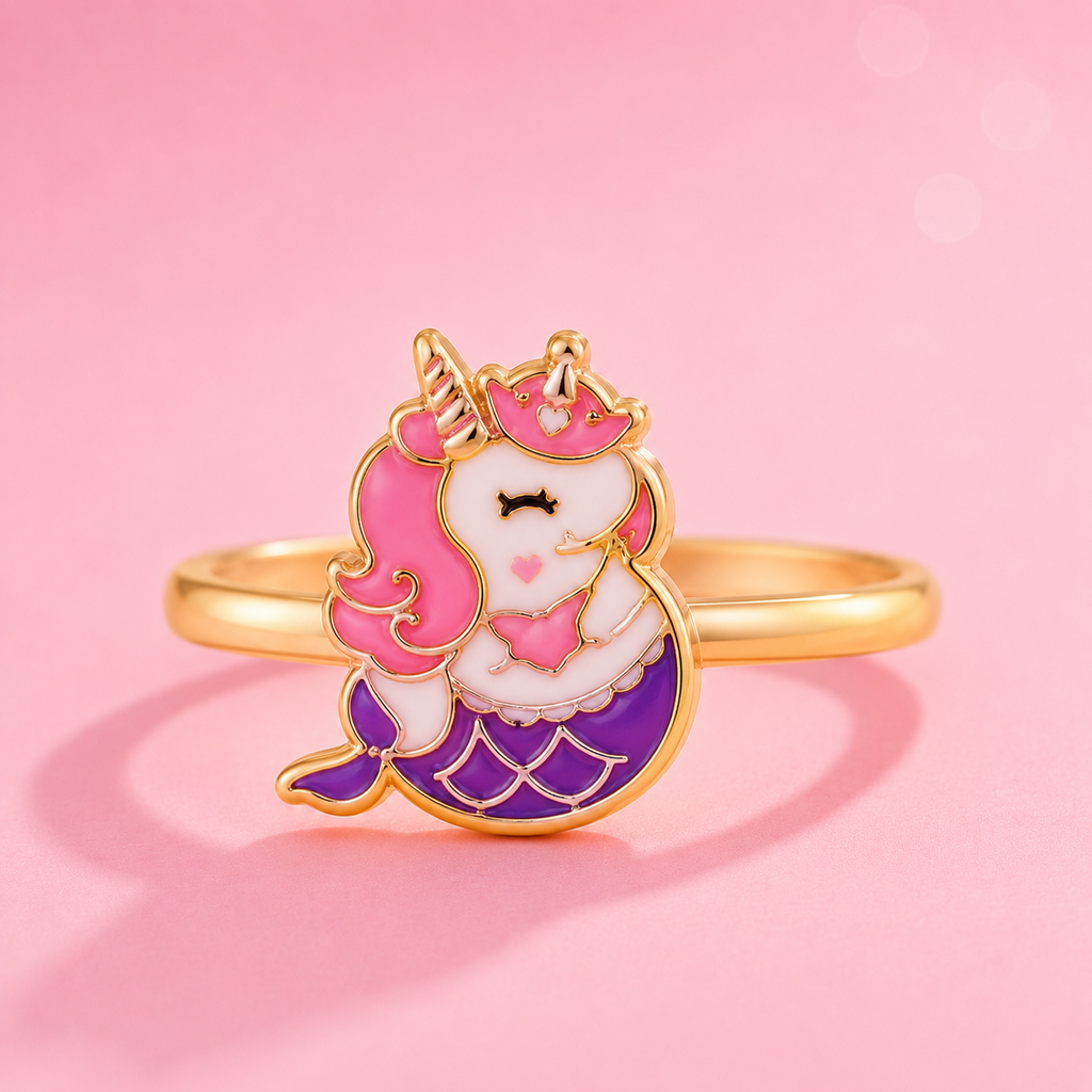 Dreamy Unicorn Mermaid Ring
