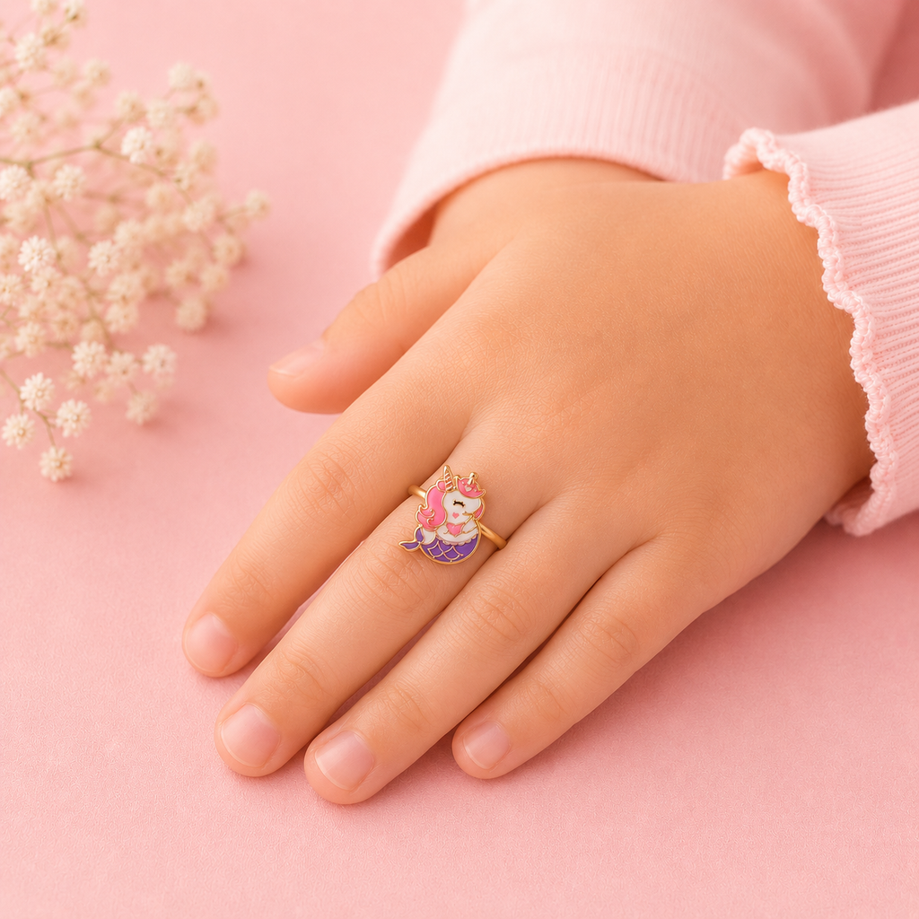 Dreamy Unicorn Mermaid Ring