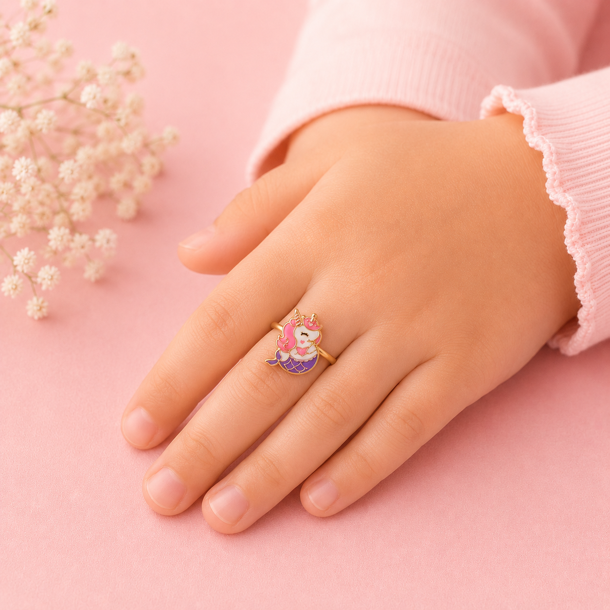 Dreamy Unicorn Mermaid Ring