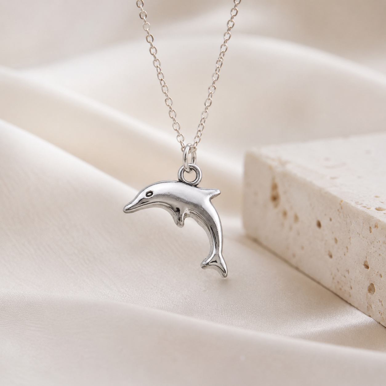 Dolphin Charm Necklace