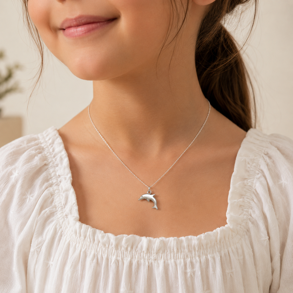 Dolphin Charm Necklace
