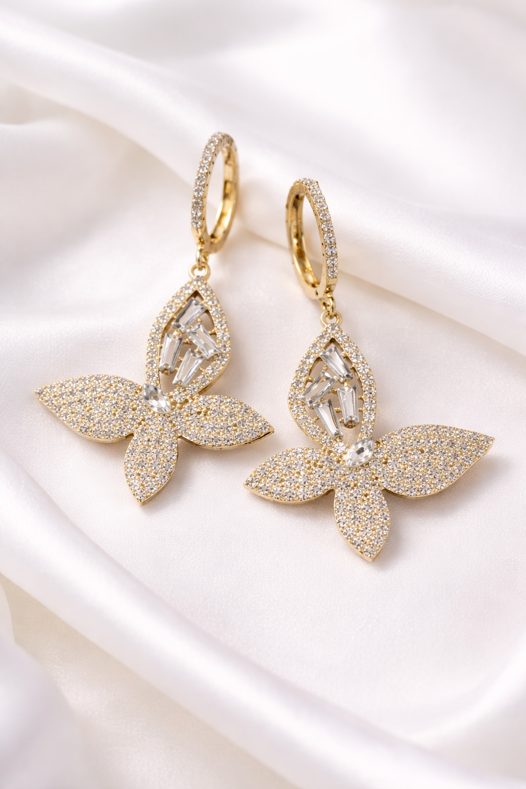 Crystal Butterfly Drops
