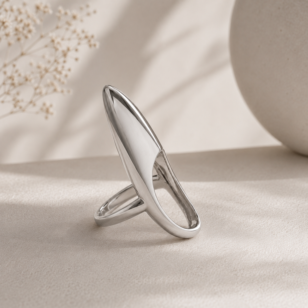 Silver Claw Nail Ring