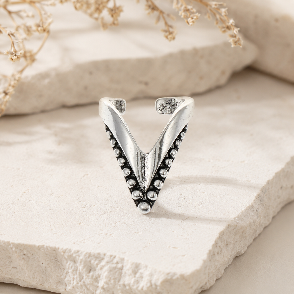 Viper Silver Nail Ring
