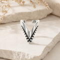 Viper Silver Nail Ring
